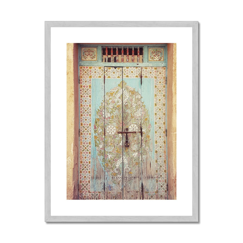 Painted Door | Abu Ayyub Antique Framed & Mounted Print