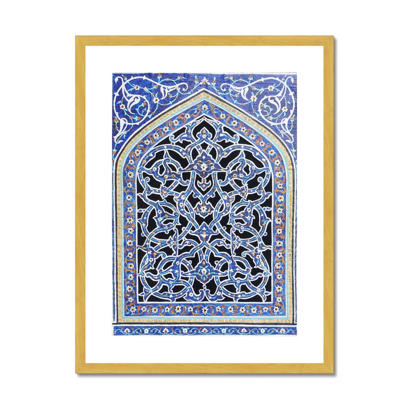 Persian Jali | Raanaz Shahid Antique Framed & Mounted Print