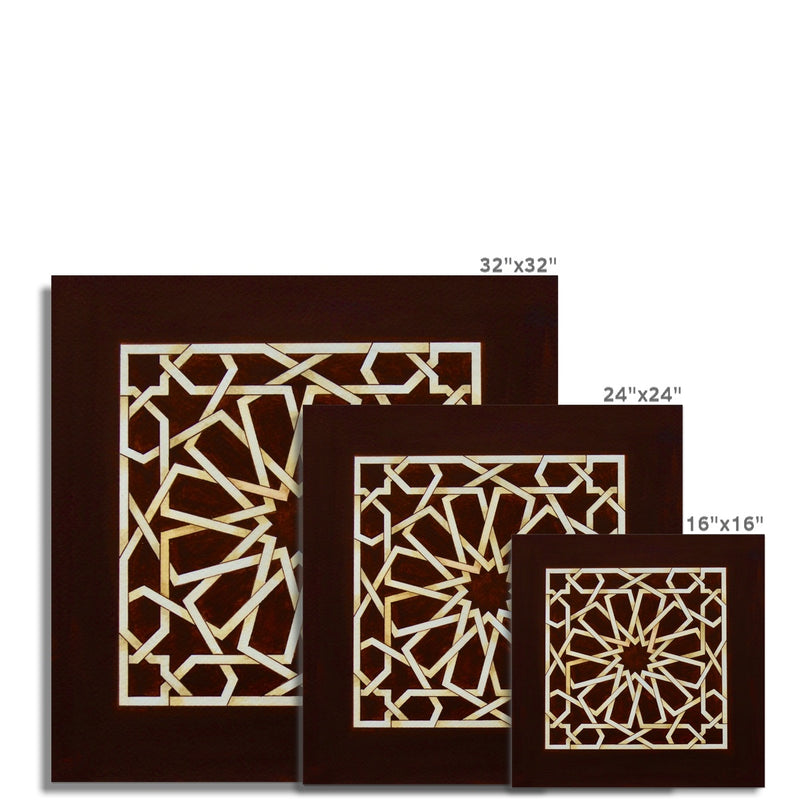 Square of Chocolate Art Print | Marido Coulon